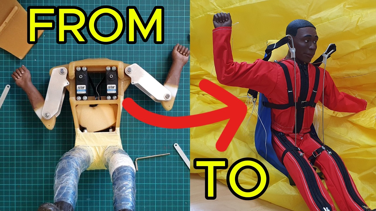 How I Built an  RC Paraglider Pilot That Really Works!