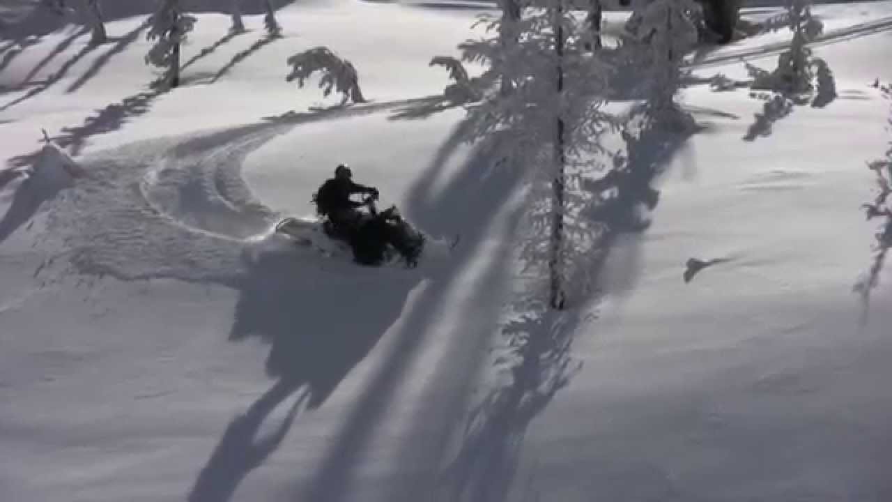 Great Snowmobile Deep Powder Video Clip
