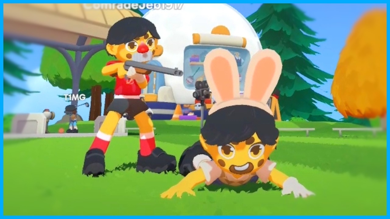 We're MENACES In Super Battle Golf