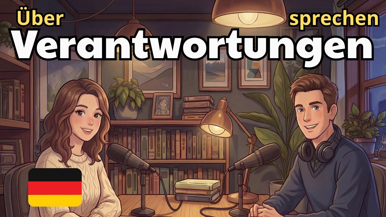 How to Talk About Your Responsibilities in German | Daily Life Conversation Practice