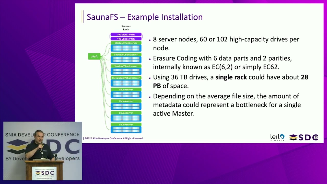 SNIA SDC 2025  - Scalable Metadata in Distributed File Systems