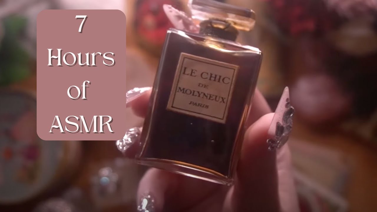 Perfume ASMR (Long video for sleep, 7 hours)