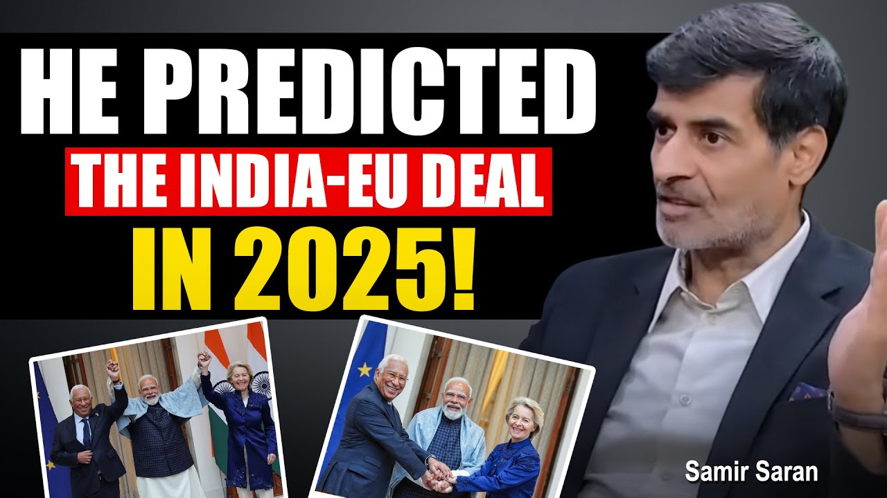 Viral Clip: How Samir Saran Predicted the India-EU FTA Because of Trump