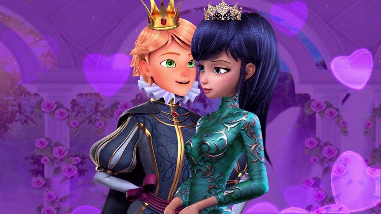 Miraculous Ladybug and Cat Noir love story