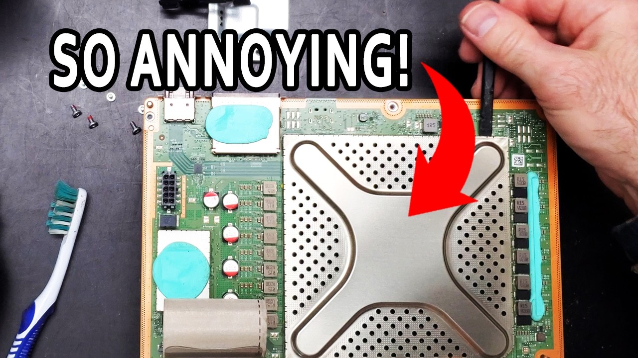 Cleaning and Reapplying Thermal Paste on a Crashing Xbox Series X