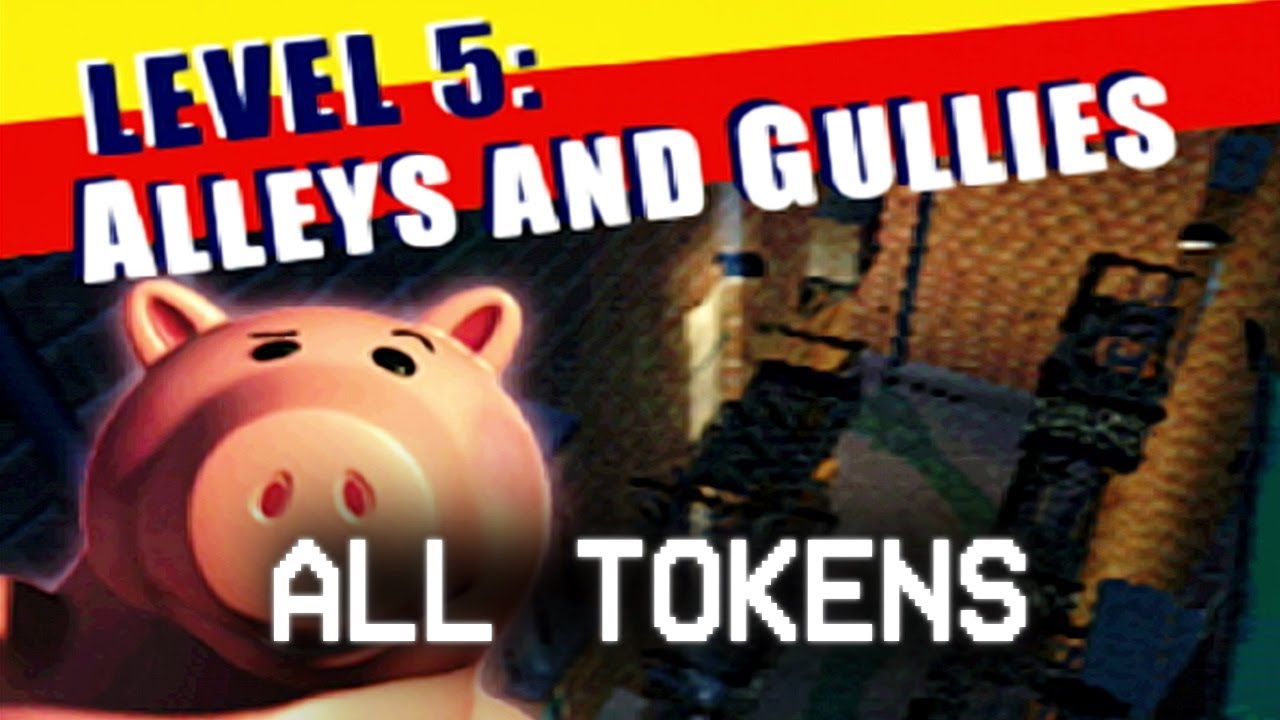 Toy Story 2 - All Tokens - Alleys and Gullies