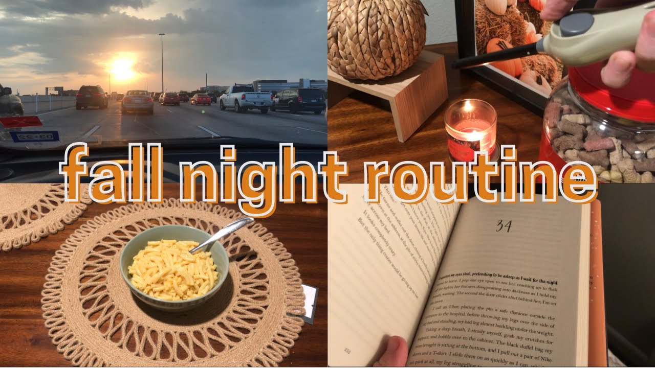 fall night routine 2021 🎃🌙
