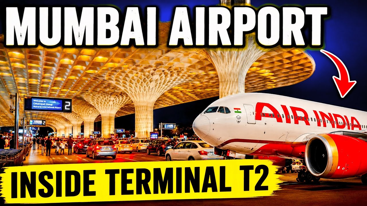 Mumbai International Airport Terminal T2 Guide | India&rsquo;s Most Beautiful Airport ? | Mumbai | Andheri