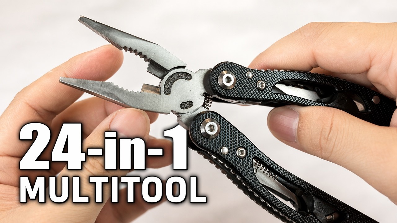Folding Pocket 24-in-1 Multitool Review