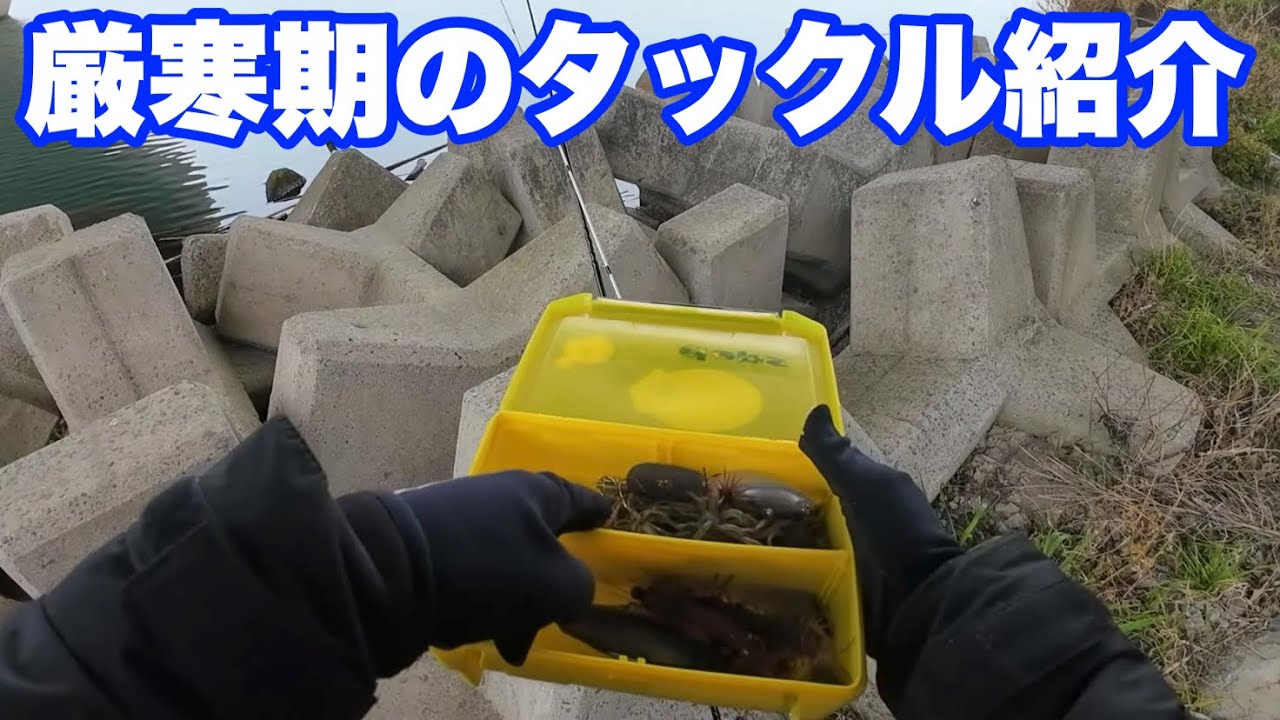 真冬に釣れるルアーやここ最近釣ってるタックルを紹介します！