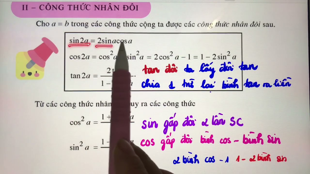Toán 11.CĐ1. T4: MẸO NHỚ CÔNG THỨC LƯỢNG GIÁC