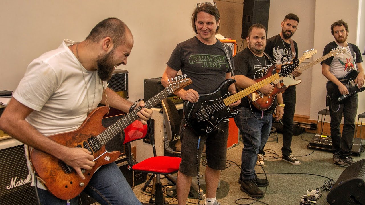 Edu Ardanuy, Patrick Souza, Cesário Filho, Dimas Andrade e Bruno Albuquerque | Jam Completa