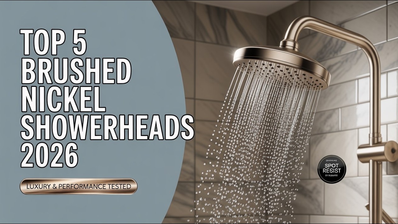 🚿 Top 5 Best Brushed Nickel Showerheads of 2026 -- Ultimate Buying Guide