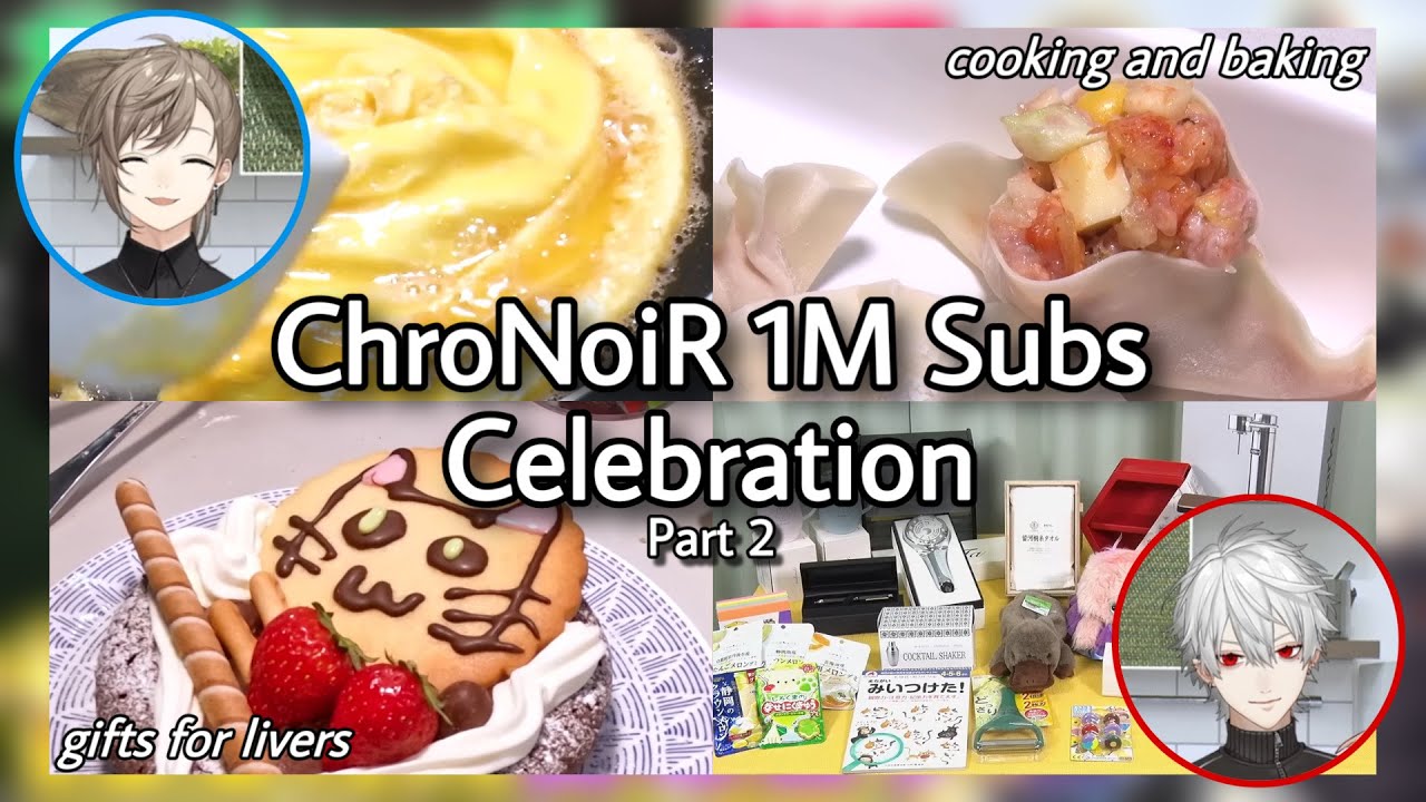 chronoir 1m subs celebration pt.2 | Nijisanji eng subs