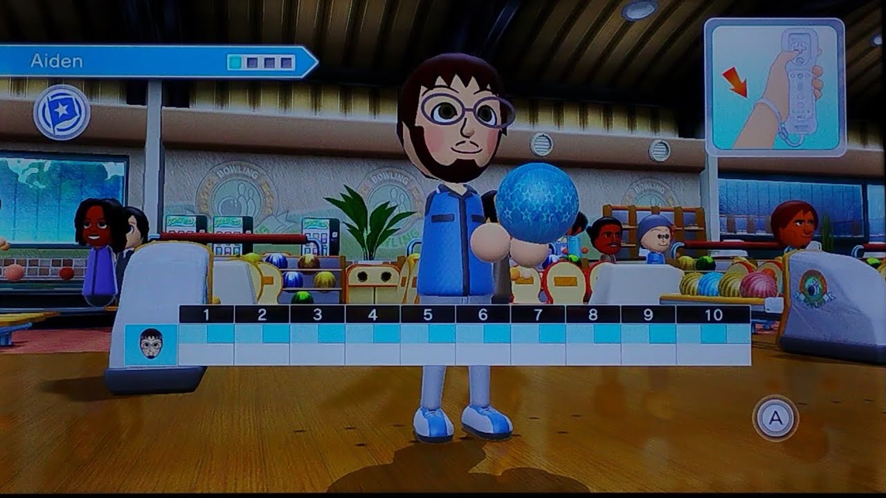 Wii Sports Club 🔟 Pin Standard Bowling 🎳 Game 