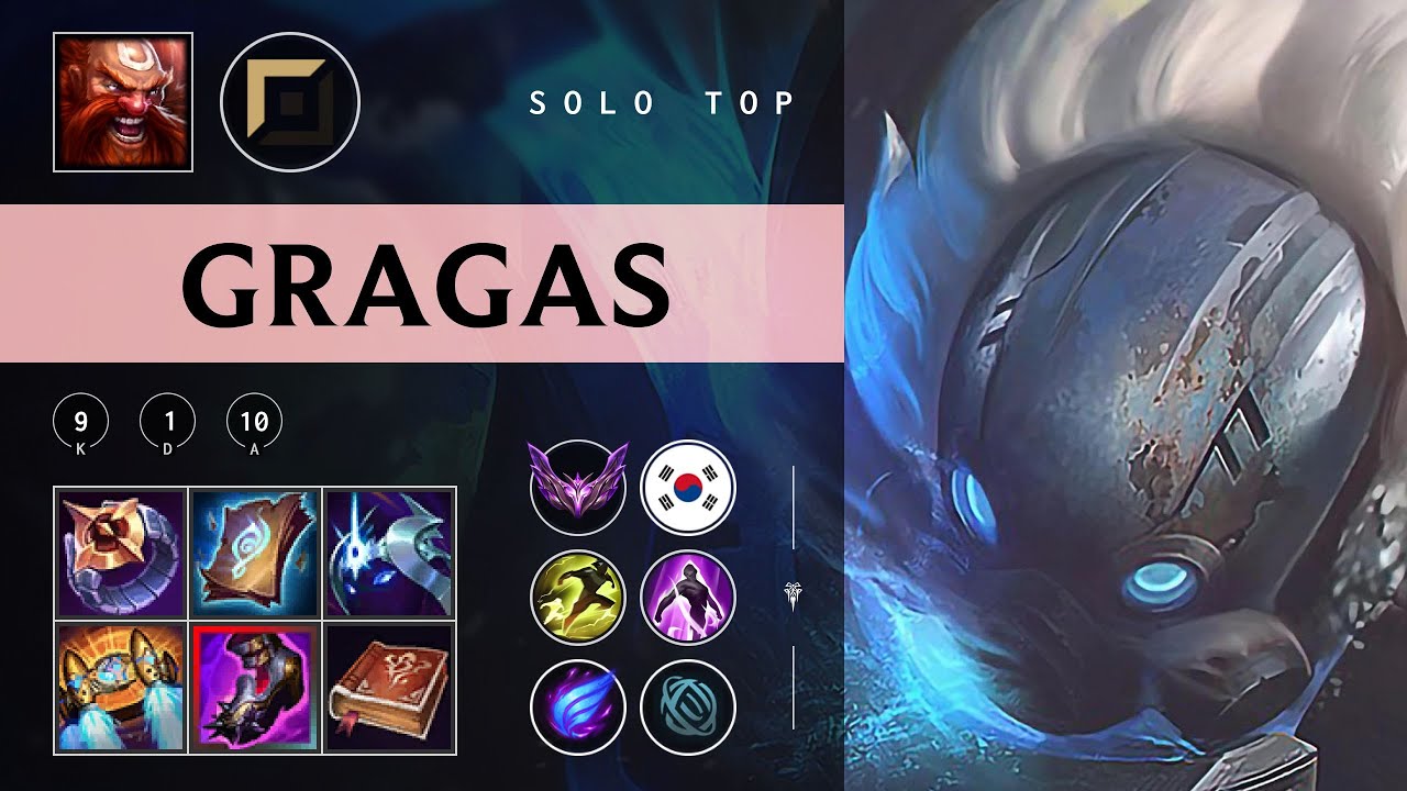 Gragas Top vs Aatrox - KR Master Patch 25.24