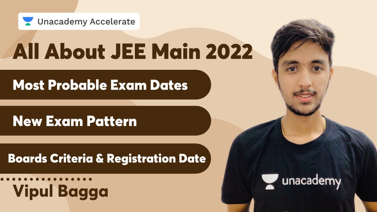All About JEE Main 2022-Most Probable Exam Date,New Exam Pattern,Registration Date& Boards Criteria