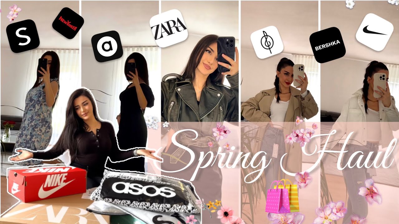 Spring Haul 🛍️🌸 | Sonunda Zara viral ceketi buldum! Denemeli kargo açalım. İlkbahar alışverişi💕