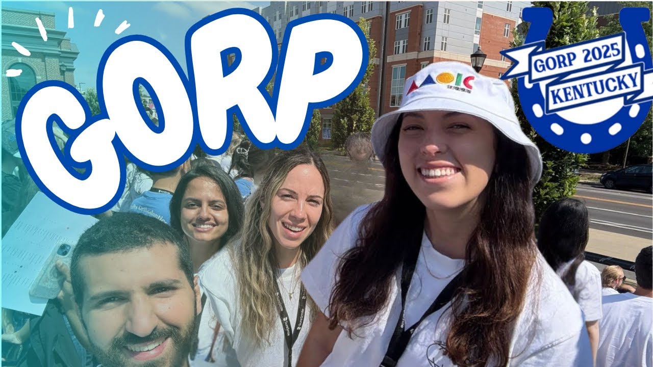 We went to GORP (Graduate Orthodontic Residents Program)
