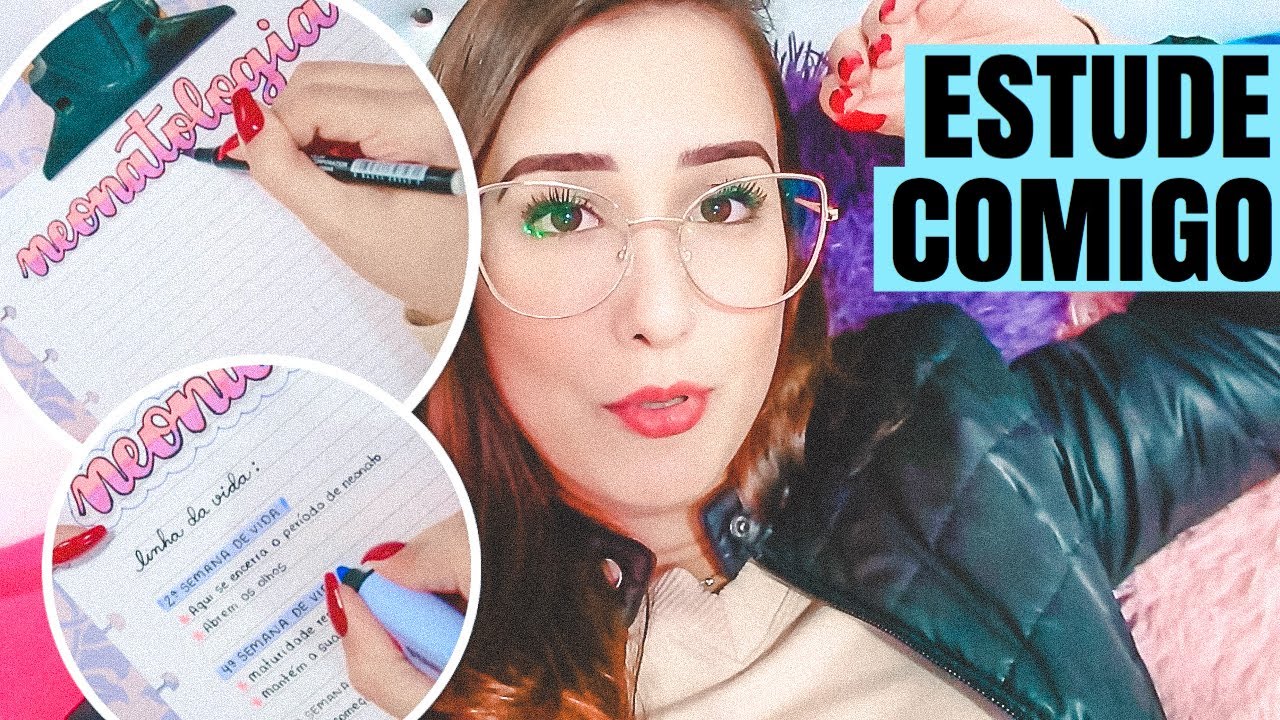 STUDY VLOG | Estudando em casa sábado a noite (fazendo um RESUMO a MÃO)