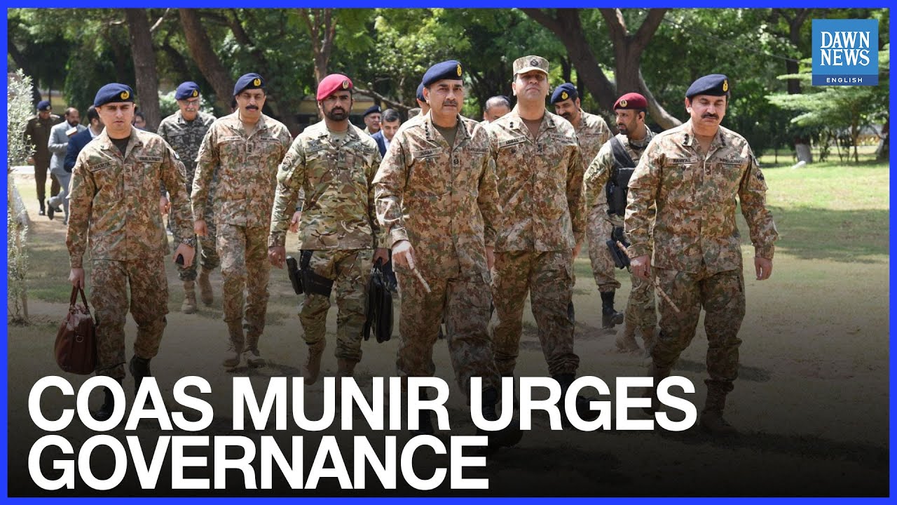 COAS Munir Tours Flood-Hit Areas, Urges Strong Governance | Pakistan Floods | Dawn News English