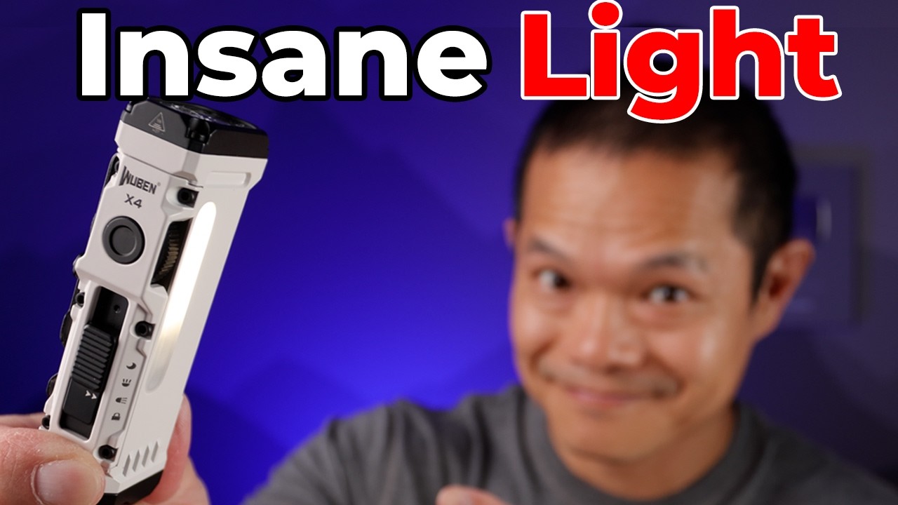 Last Light You May Ever Need. WUBEN X4 Review