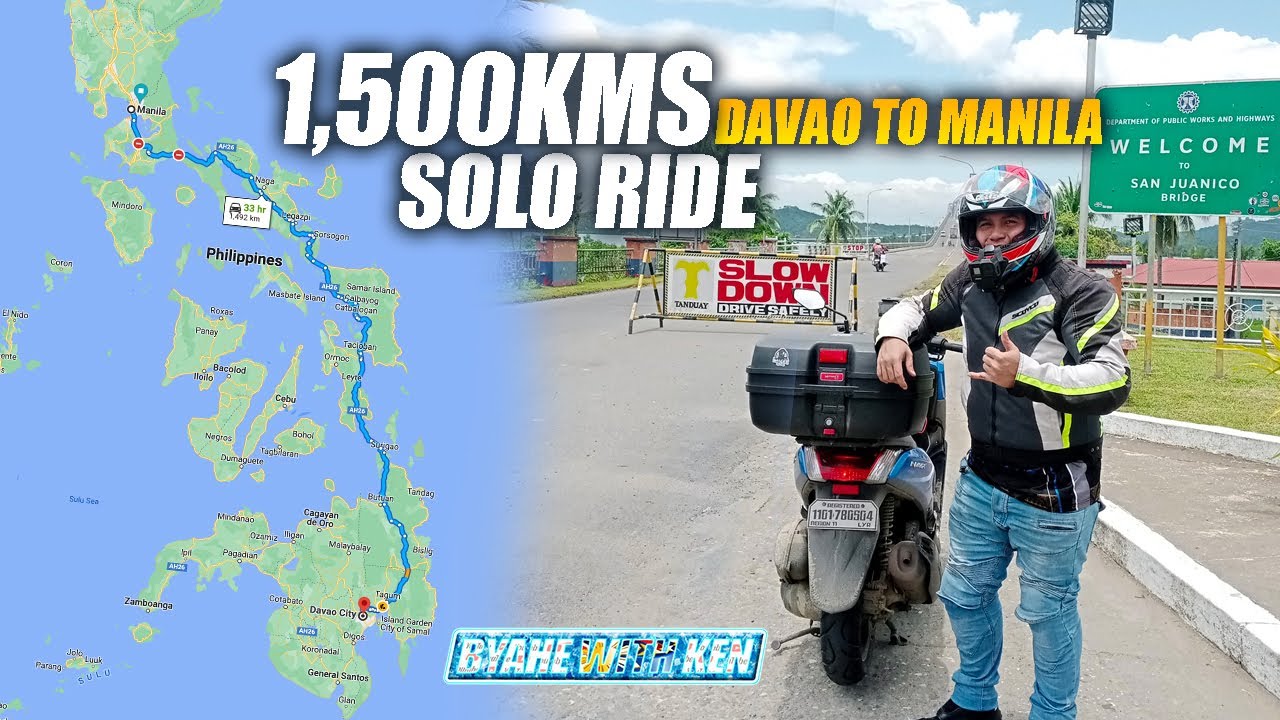 SOLO RIDE DAVAO TO MANILA | FULL EPISODE