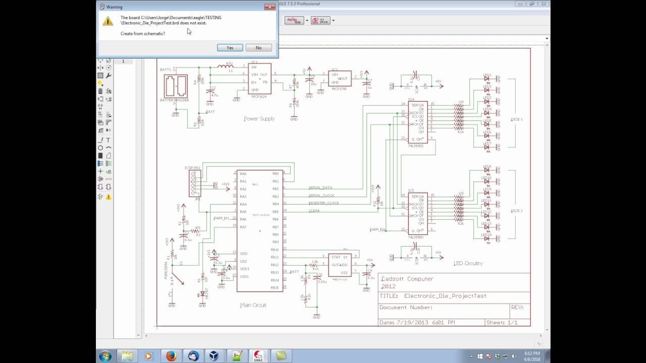 New Version EAGLE Guided Tour Part 5: Creating the Board