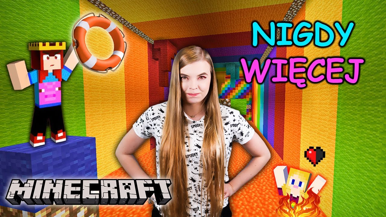 WKURZYŁAM SIĘ ! 😡 Parkour z Miss Aga w Minecraft 🤸‍♀️