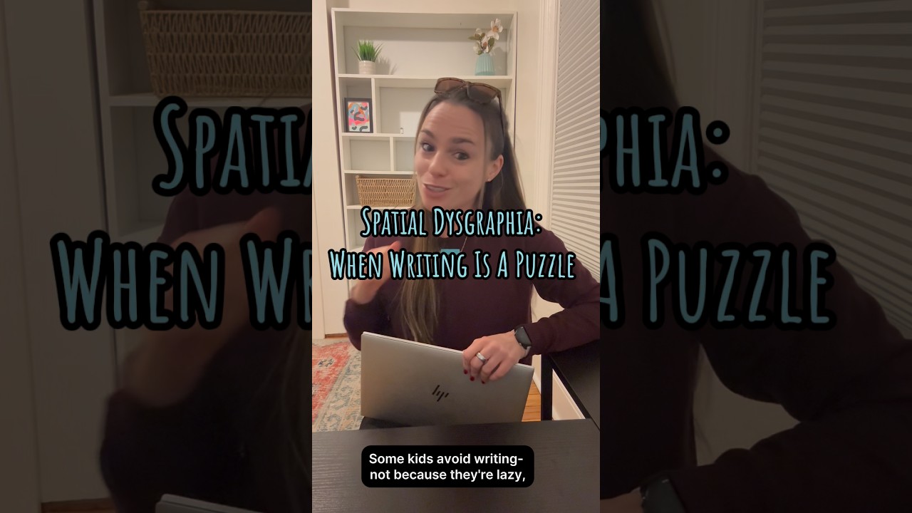 Spatial dysgraphia explained: how visual-perception impacts writing, and supports for students 