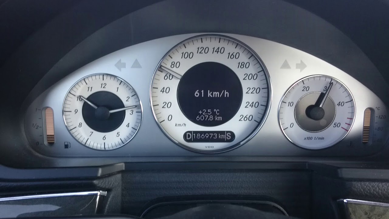 W211 E320 CDI 4Matic przyspieszenie