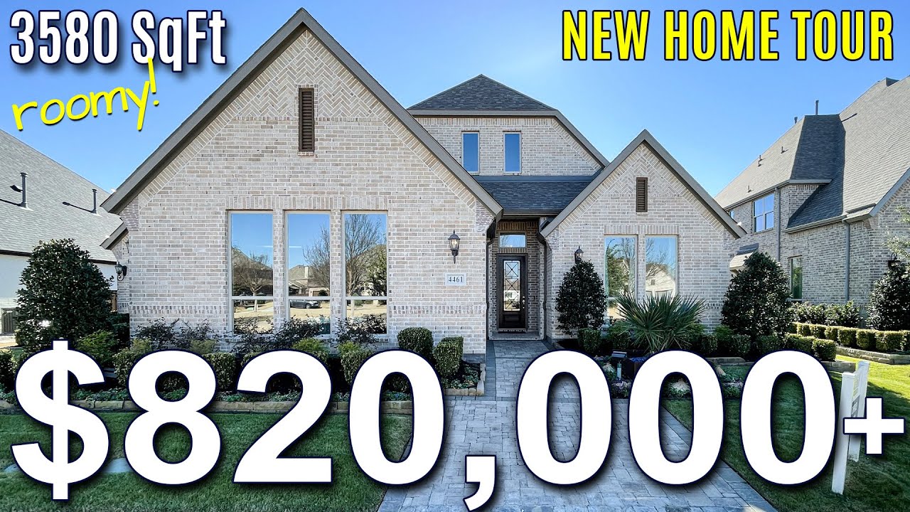 INSIDE A LUXURY NEW CONSTRUCTION HOME IN PROSPER TX | Oleg Sedletsky Realtor
