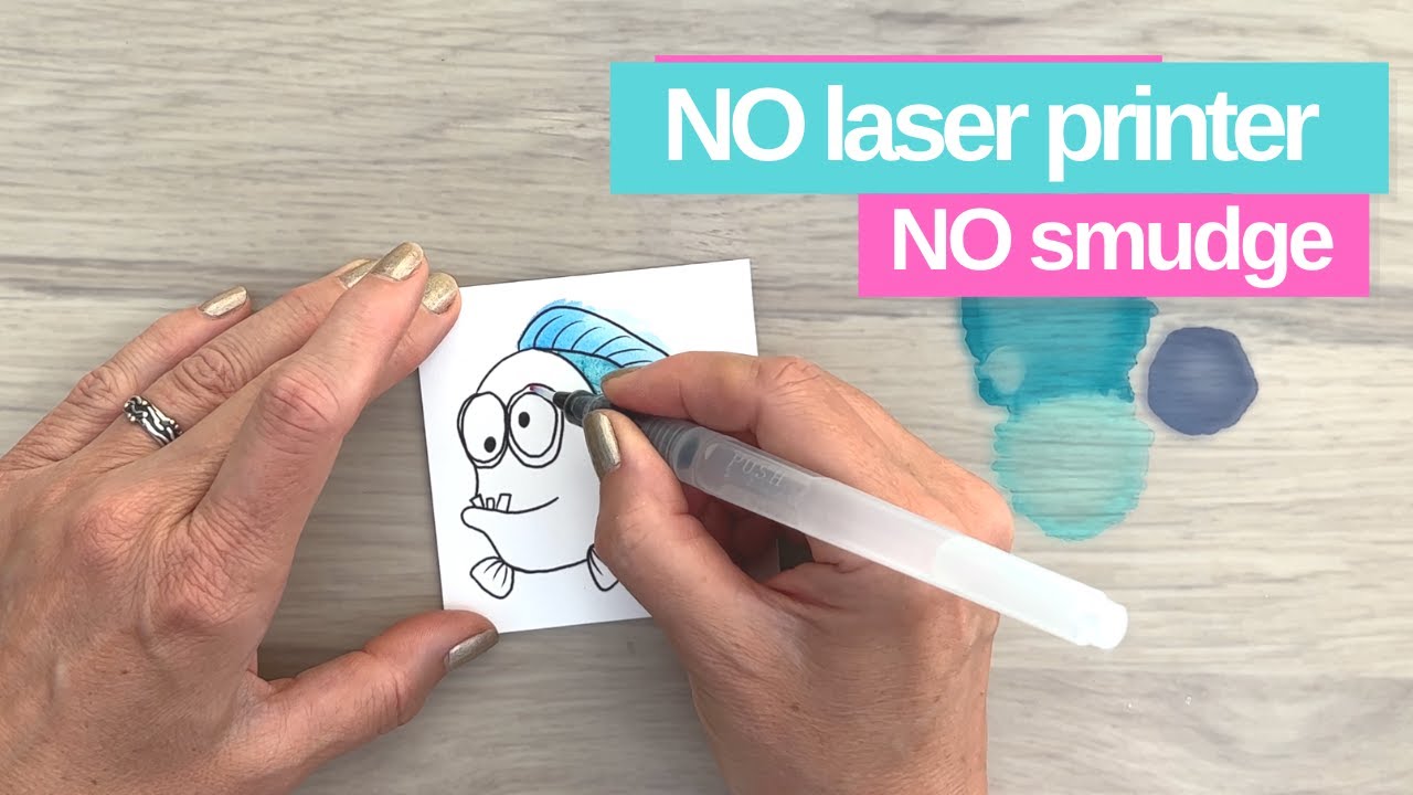 DIGITAL STAMP HACK you don't WANT TO MISS | NO LASER printer required