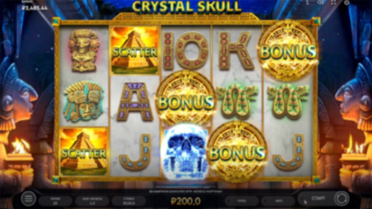 МНОГО СКАТТЕРОВ! ВЫБИЛ БОНУС В НОВОМ СЛОТЕ. CRYSTAL SKULL - ENDORPHINA🔥🔥🔥