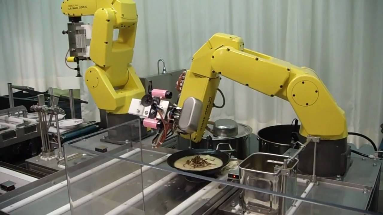 FAMEN: Ramen preparado por robots industriales / Ramen done by industrial robots