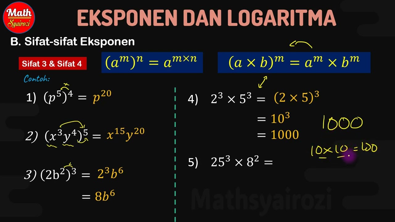 Eksponen dan Logaritma (Part 1)