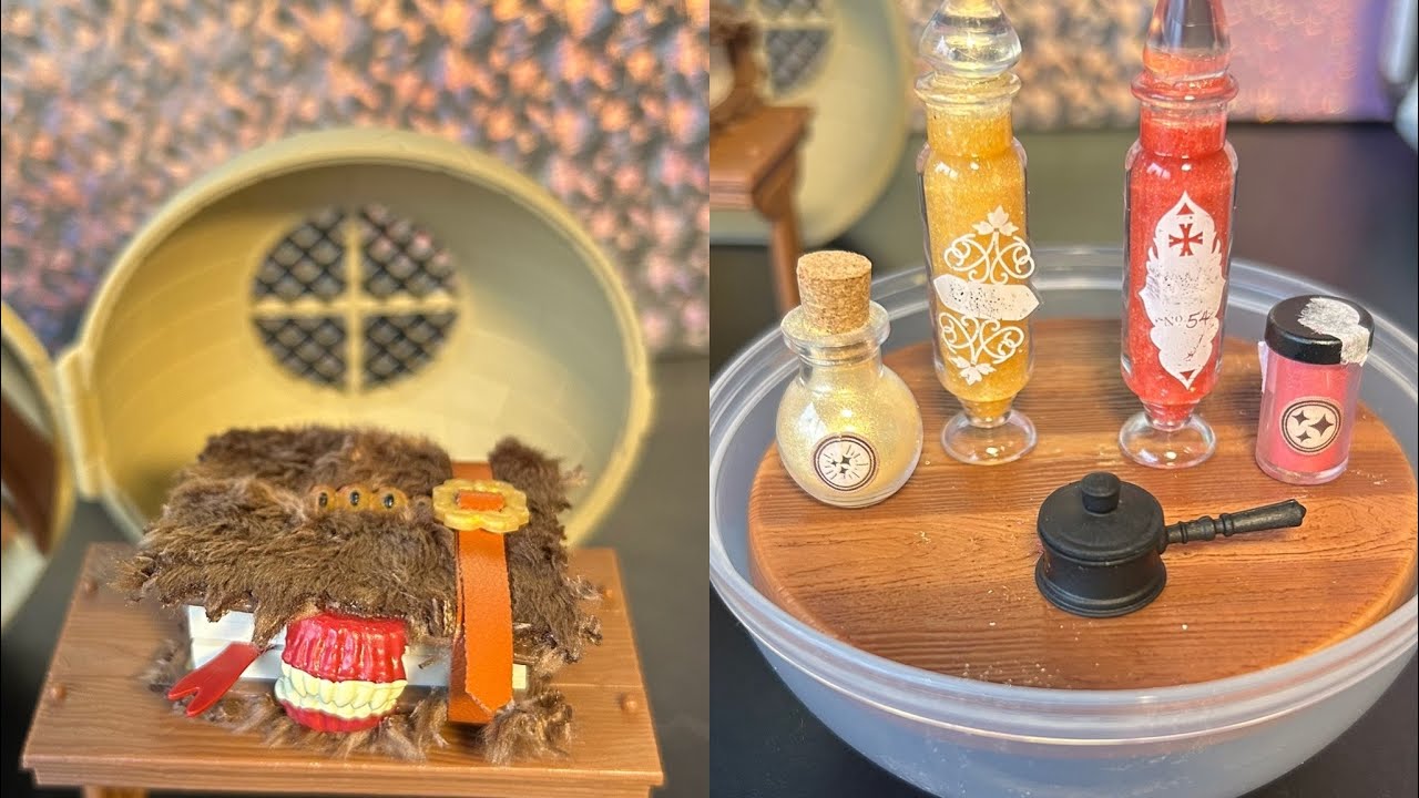 Double Mini Verse! Make It Mini Back To Hogwarts & Make It Potions! #miniverse #harrypotter #capsule