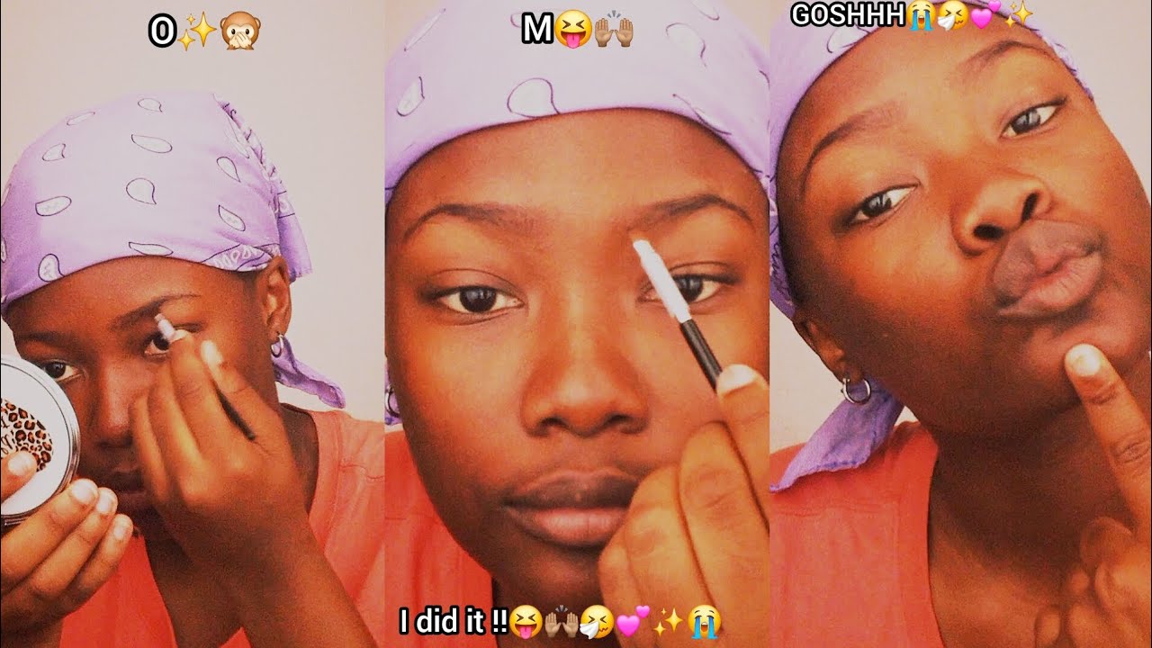 Watch me do my eyebrows✨️💕🙊...for the 1st time ever😭🤌🏽🤞🏽🤧