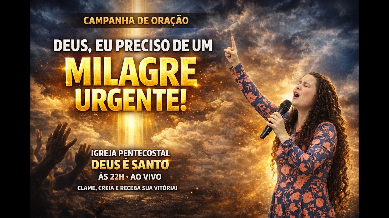 CAMPANHA: DEUS, EU PRECISO DE UM MILAGRE URGENTE - PRIMEIRO DIA COOP PRISCILA MESSIAS