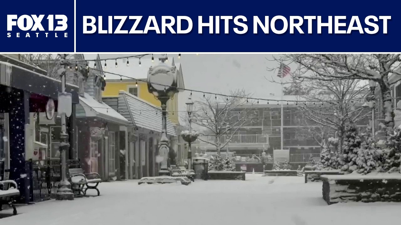 East Coast blizzard causes ripple effect at Sea-Tac as 10,000 flights canceled nationwide
