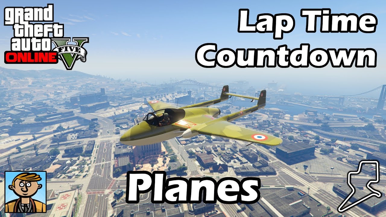 Fastest Planes (2018) - GTA 5 Best Fully Upgraded Planes Lap Time Countdown