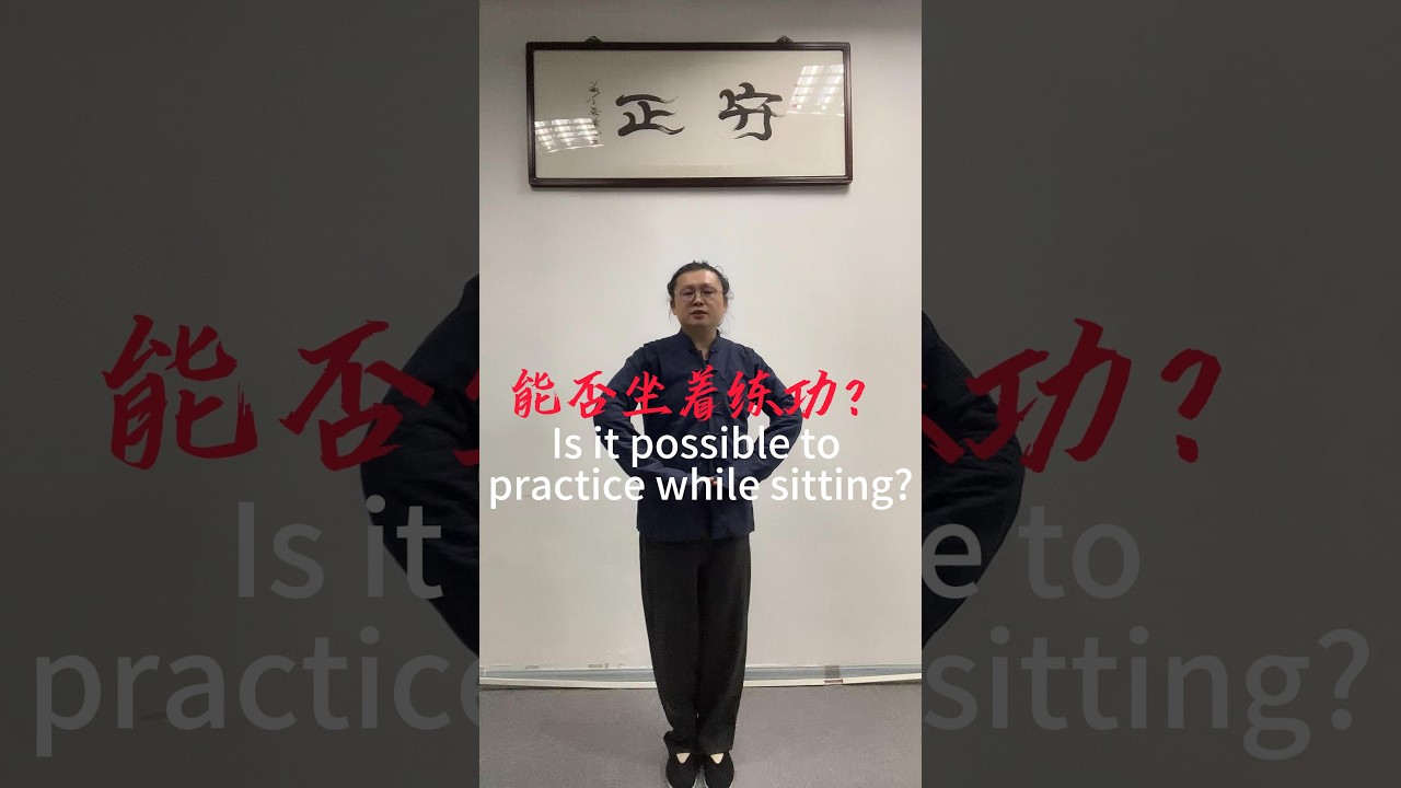 能否坐着练功？#kungfu #martialarts #chineseculture #内劲 #太極拳 #武術
