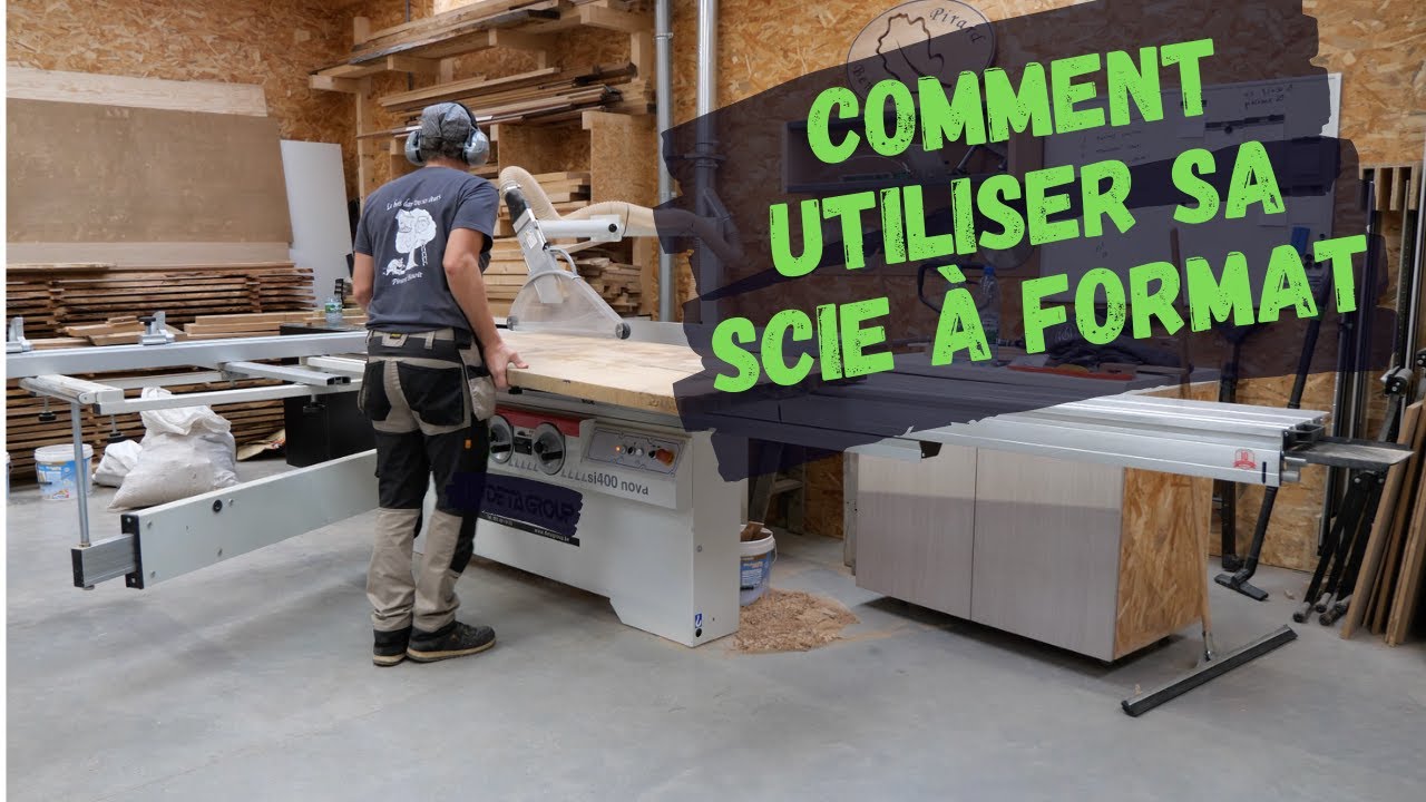 comment utiliser sa scie à format en sécurité. + bonus livraison de la table du jeu concours