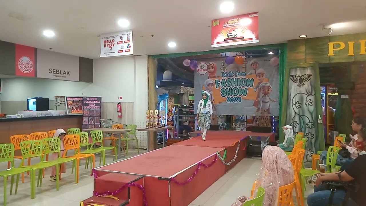 kidsfun Fashion show 2024 busana muslim , Jeje
