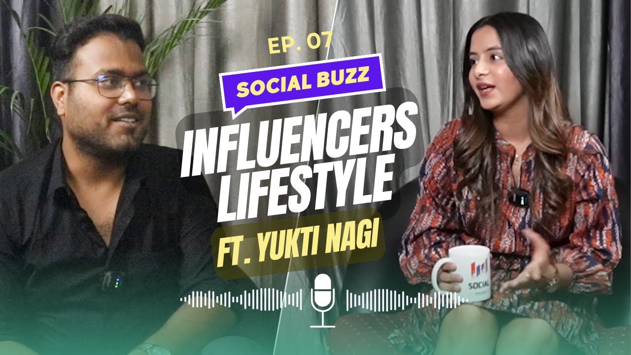 A Candid Talk with YouTube Star @yuktinagi4239 || Influencer Lifestyle || #socialbuzz #podcast