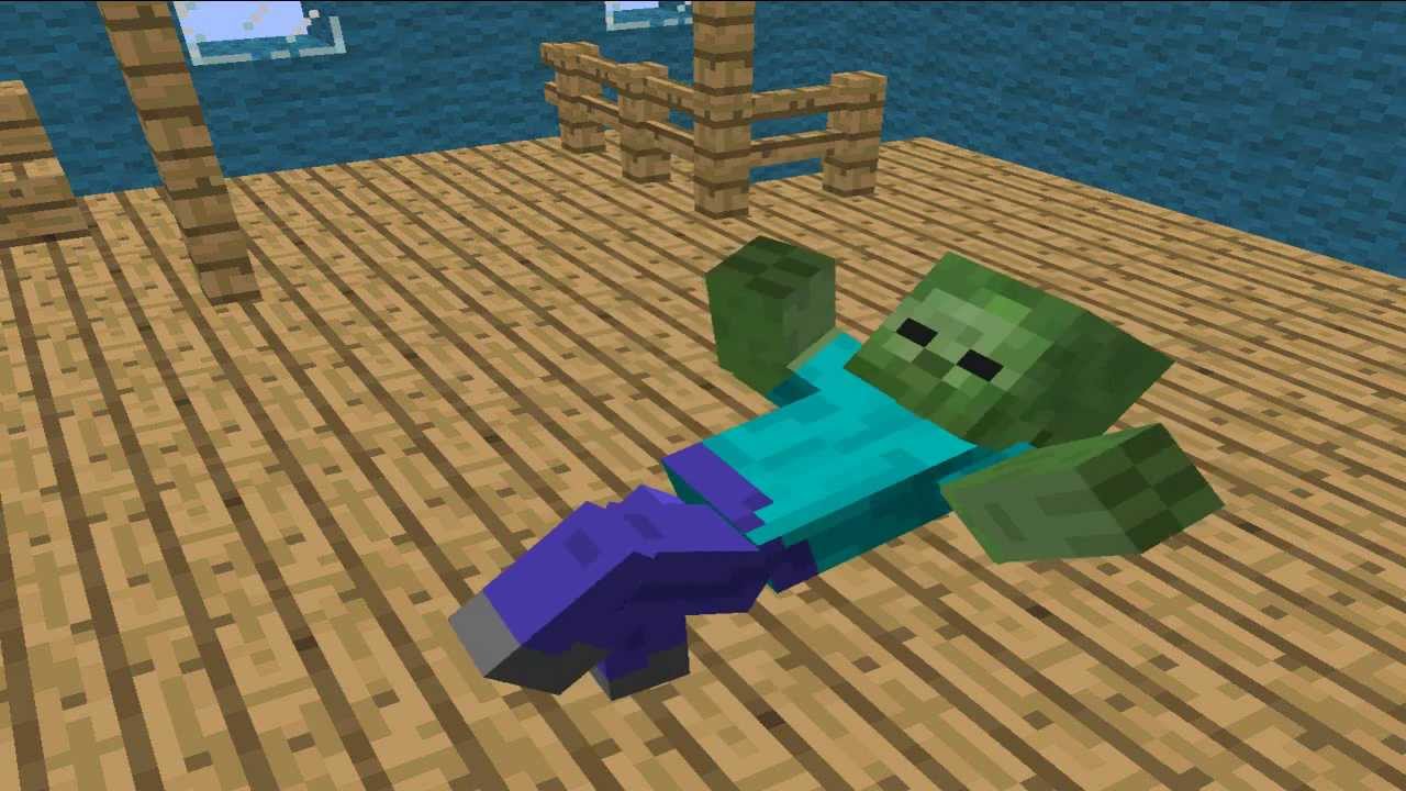 The Matrix slow motion (Minecraft Animation)