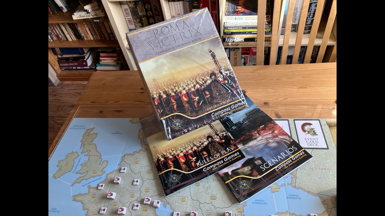 An introduction to 'Roma Victrix' by Paul Kallio - Published by Compass Games