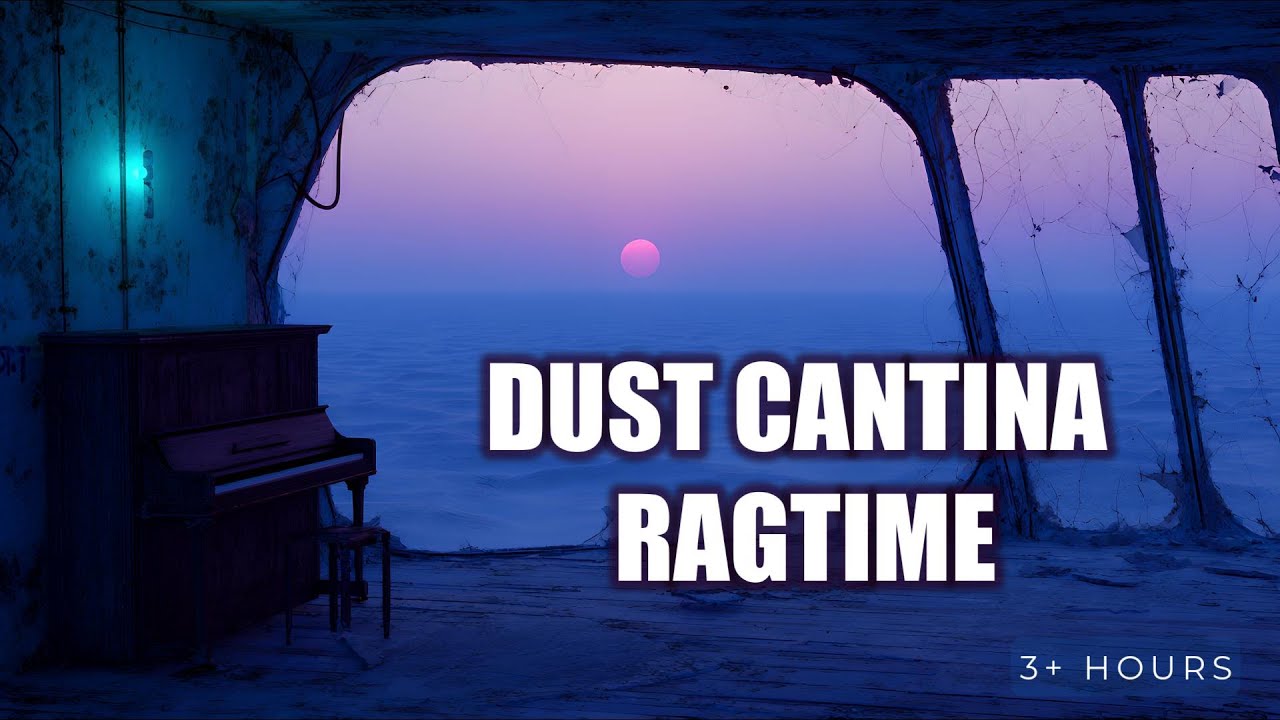 Dust Cantina Rag | Solo Piano Background Music for Writers & Concentration