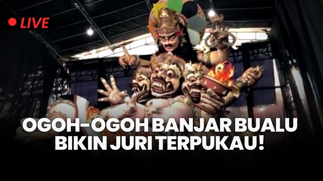 🔴Ogoh-Ogoh Ragha Sanghara Bhumi di Banjar Bualu Memukau Juri Lomba Ogoh-Ogoh Badung 2026