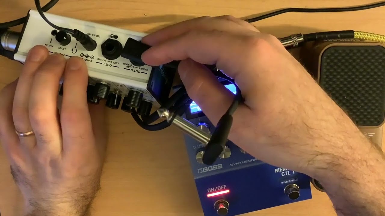 Boss SY-200 routing options with the Simplifier MK2